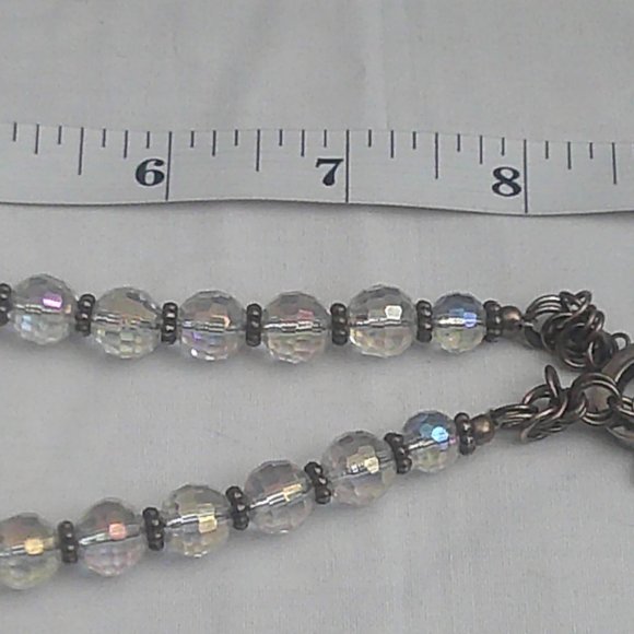 AB crystal necklace. - Picture 4 of 7